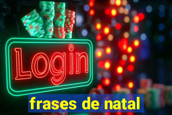 frases de natal